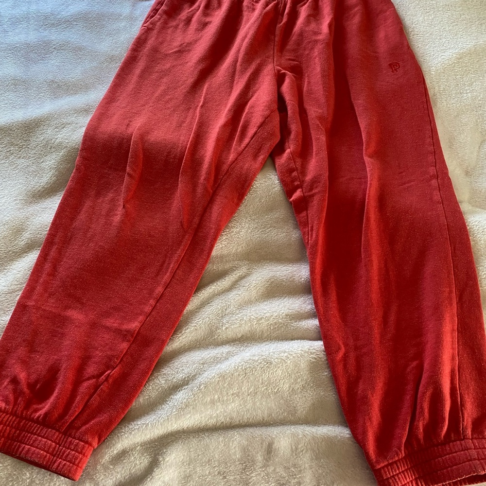 Red Jogger Pants